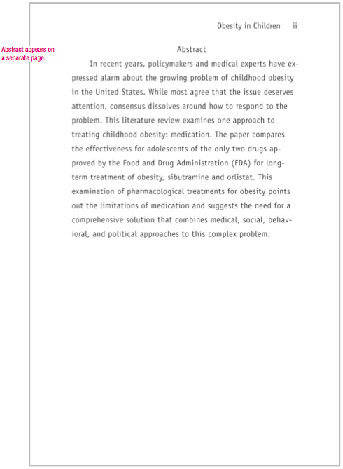 Sample APA paper | MLAFormat.org