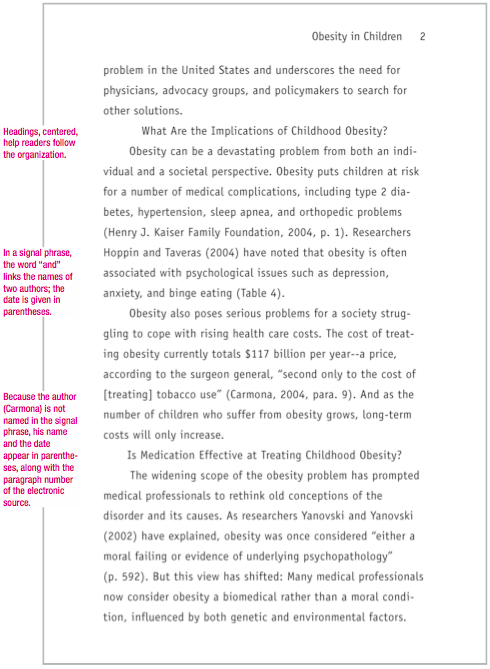 Double space annotated bibliography