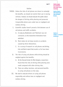 Example of mla format picture