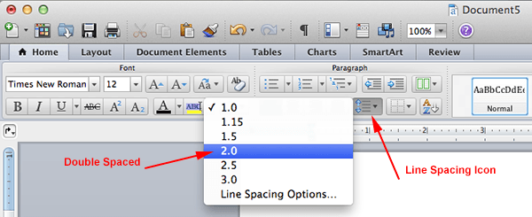 turn off formatting in mac for word