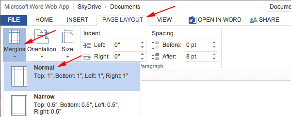 how to fix spacing in word when doing mla heading