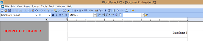 wordperfect-completedmlaheaders