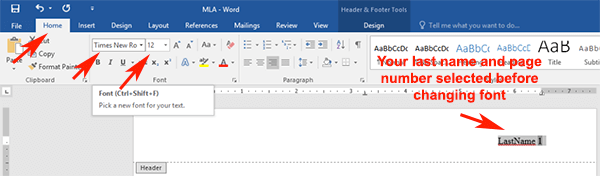 MLA Format Microsoft Word 2016 MLAFormat